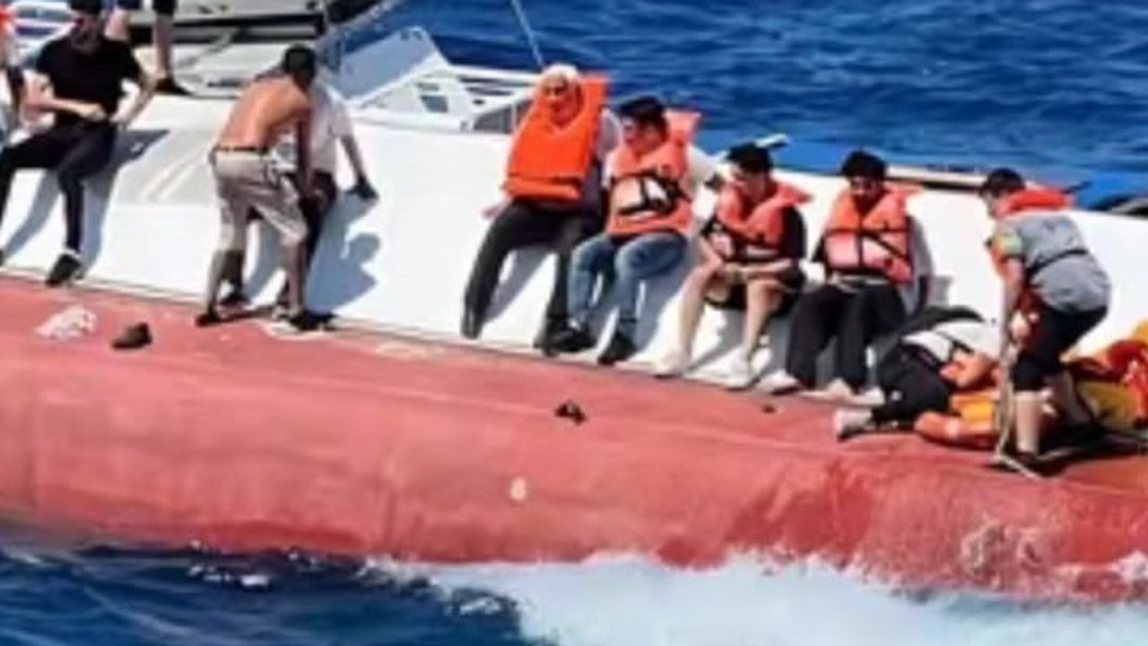 Girne'de alabora olan gemiden sağ çıkan kuzenler yaşadıklarını ve taleplerini anlattı