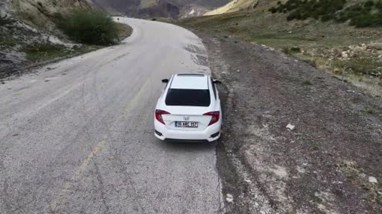 Gizemli çekim noktası: Konaklı'da vitesi boşa alınan araçlar yokuş yukarı hareket ediyor