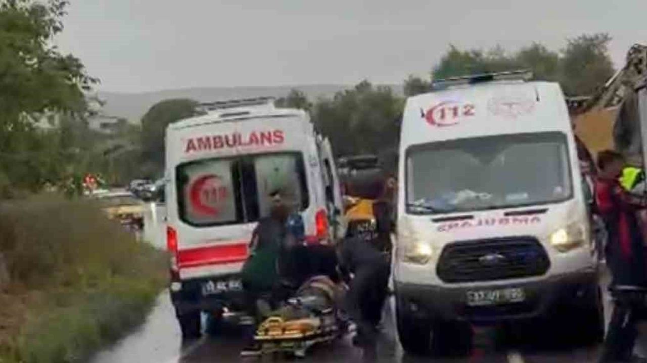 Gökçeada Eşelek’te minibüs devrildi: sürücü yaşamını yitirdi, iki kişi yaralandı