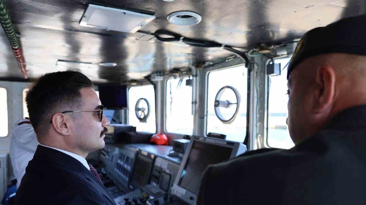 Gökçeada kaymakamı TCSG-91'de deniz güvenliğinin önemine dikkat çekti
