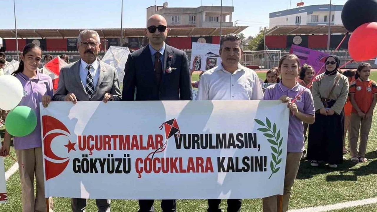 Gökyüzüne umut: Araban'dan Gazze çocuklarına uçurtma dayanışması