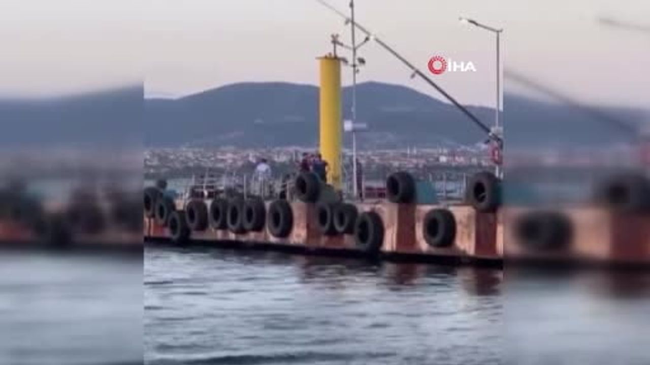 Gölcük'te Değirmendere sahilinde denizde hareketsiz erkek bulundu