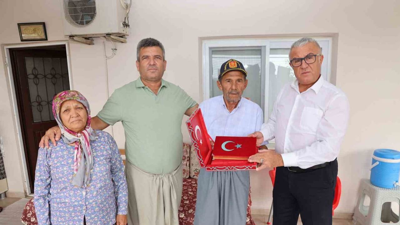 Gönüllerinde ayrı bir yer: kaymakam Beşikci gazilerle evlerinde buluştu