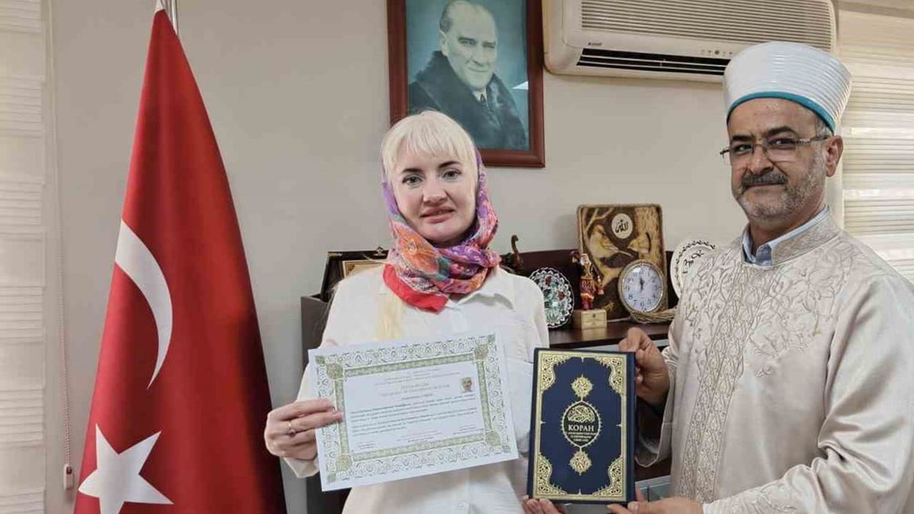 Güneş ismini aldı: Türkiye'de kalben İslam'ı seçen kadın