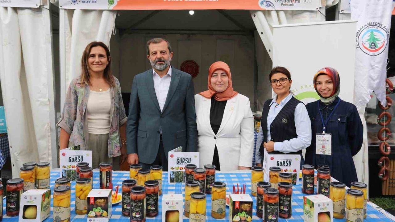 Gürsu ovası lezzetleri Bursa gastronomi festivalinde öne çıktı