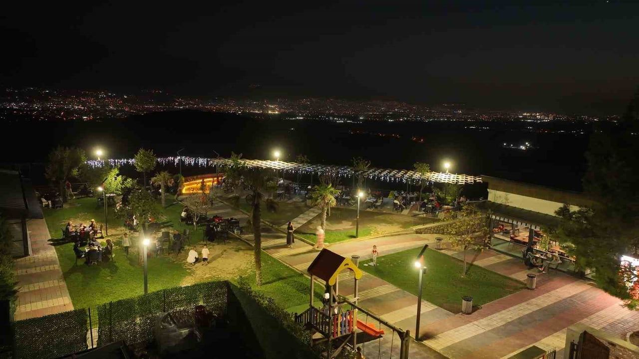 Gürsu tepesi bursa manzarasıyla yazı doldurdu