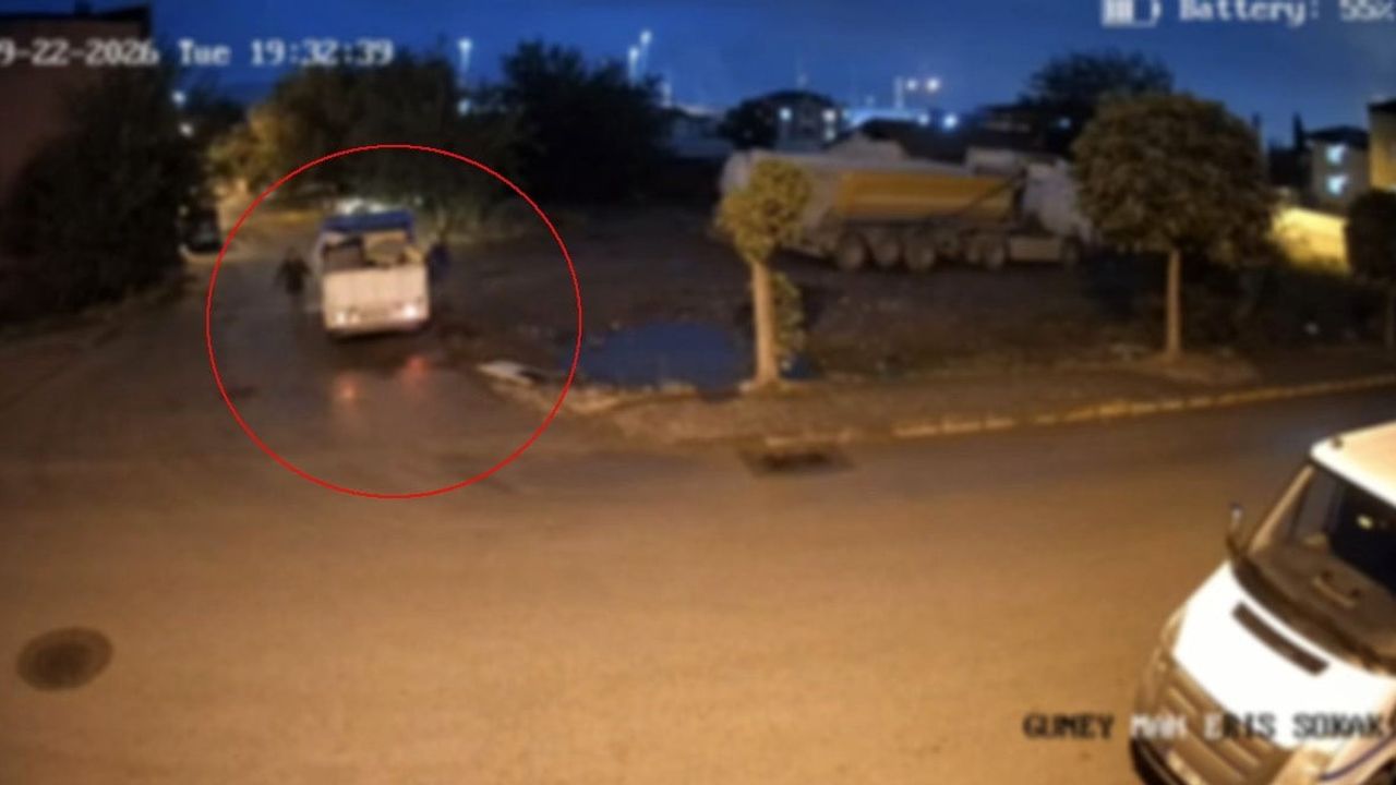 Güvenlik kamerası uyarısı atık dökmenin önünü kesti