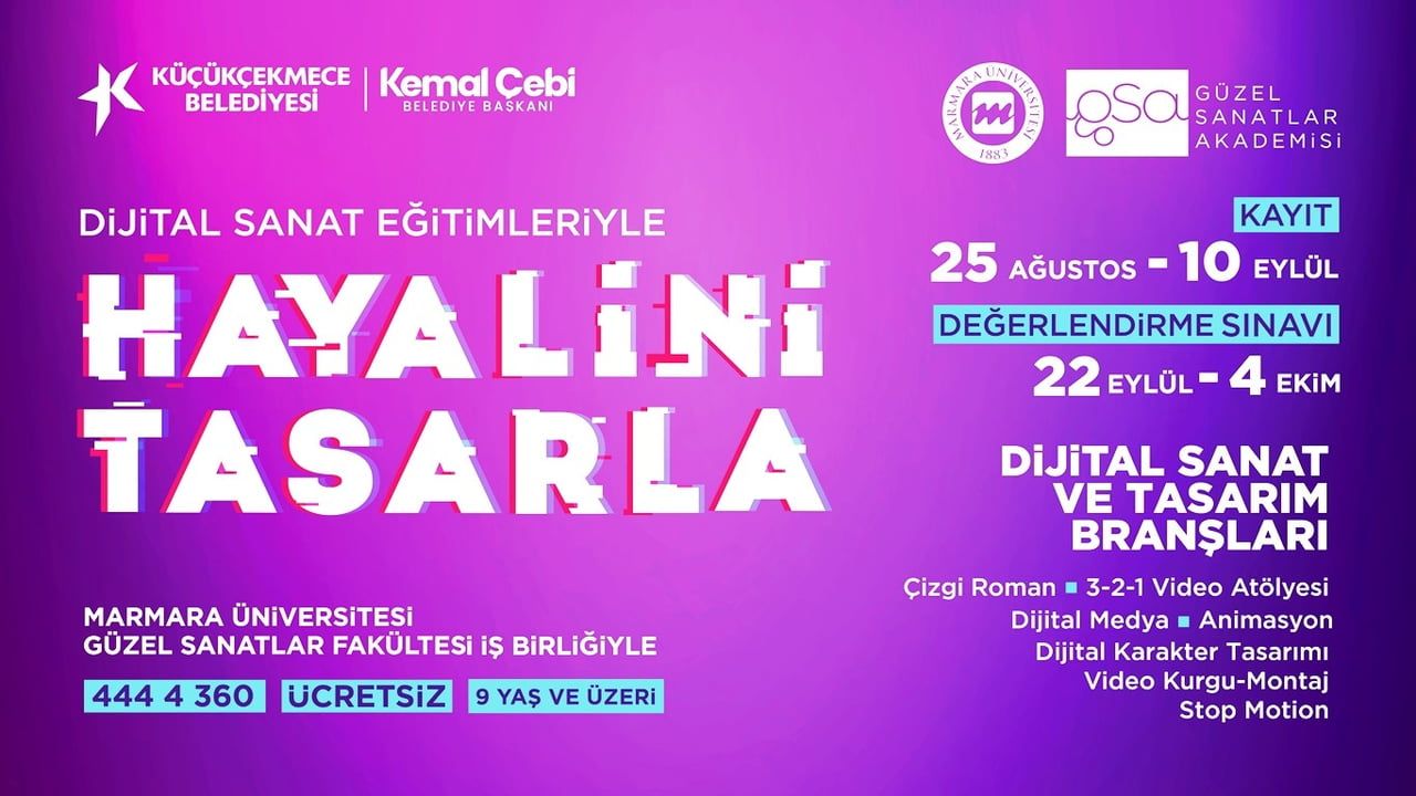 Güzel Sanatlar Akademisi'nde yeni dönem: dijitalden minyatüre geniş atölye seçkisi