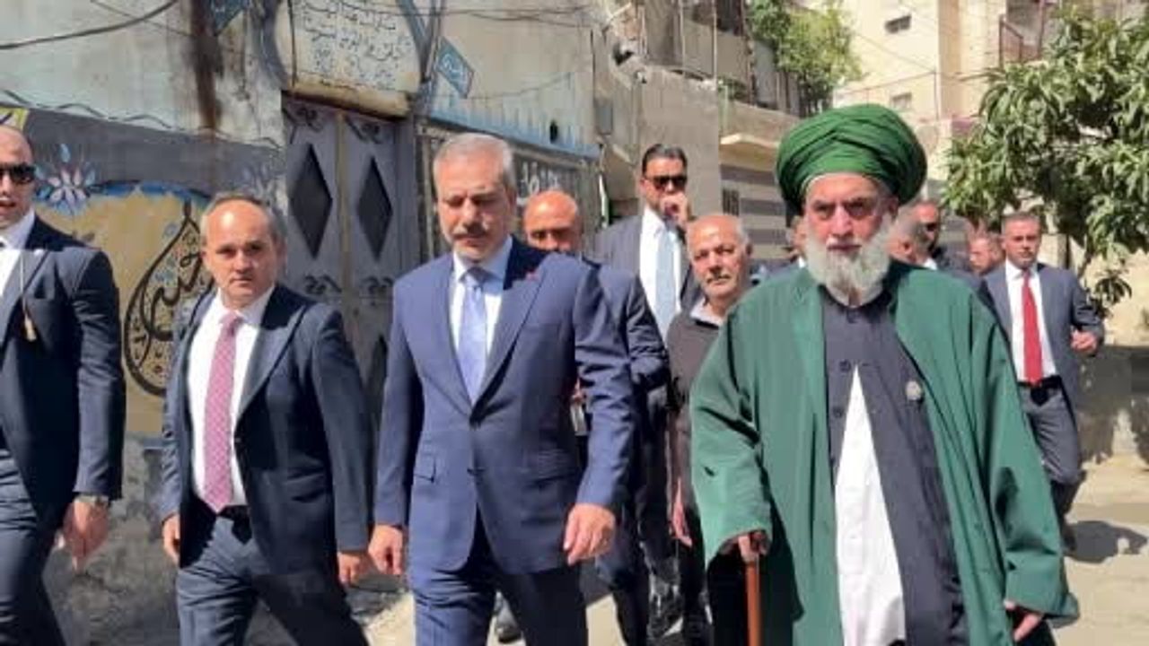 Hakan Fidan'dan Suriye'de anma ve kültür duraklarına ziyaret
