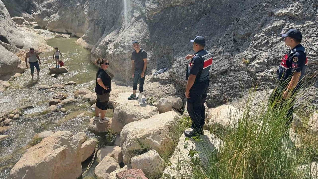Harmankaya kanyonu'nda güvenlik önlemleri: ateş ve rotadan sapma uyarısı