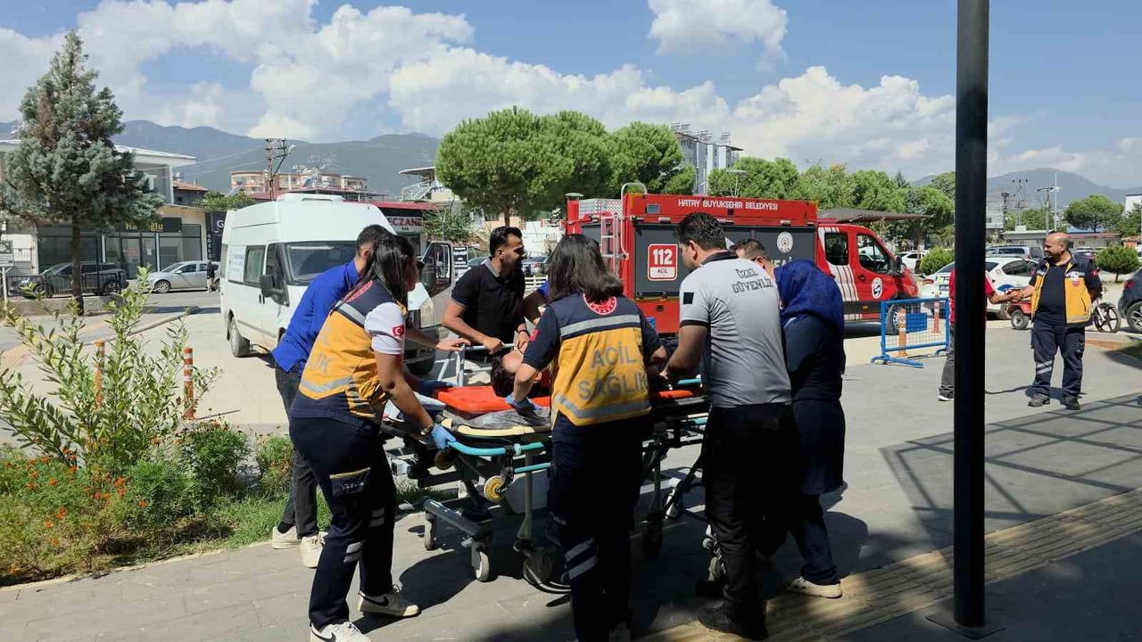 Hassa devlet hastanesi'nde tatbikat sahneleri: personel 'yardım edin' diye çağırdı