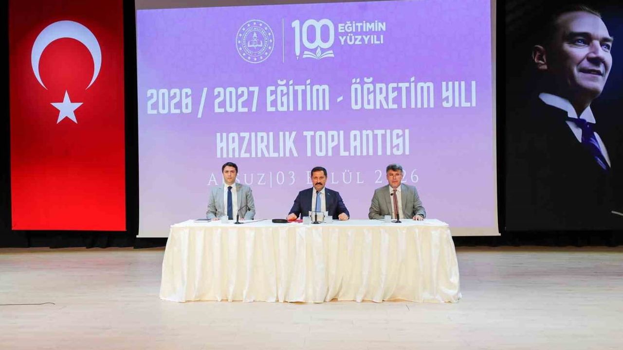 Hatay'da 2026-2027 eğitim yılı hazırlıkları Masatlı başkanlığında hız kazandı