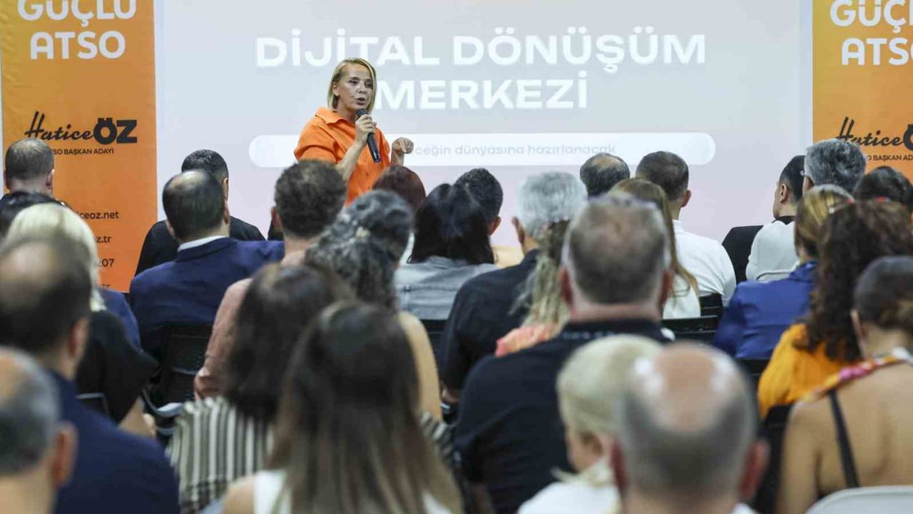Hatice Öz: ekip odaklı yönetimle ATSO'yu güçlendirme sözü