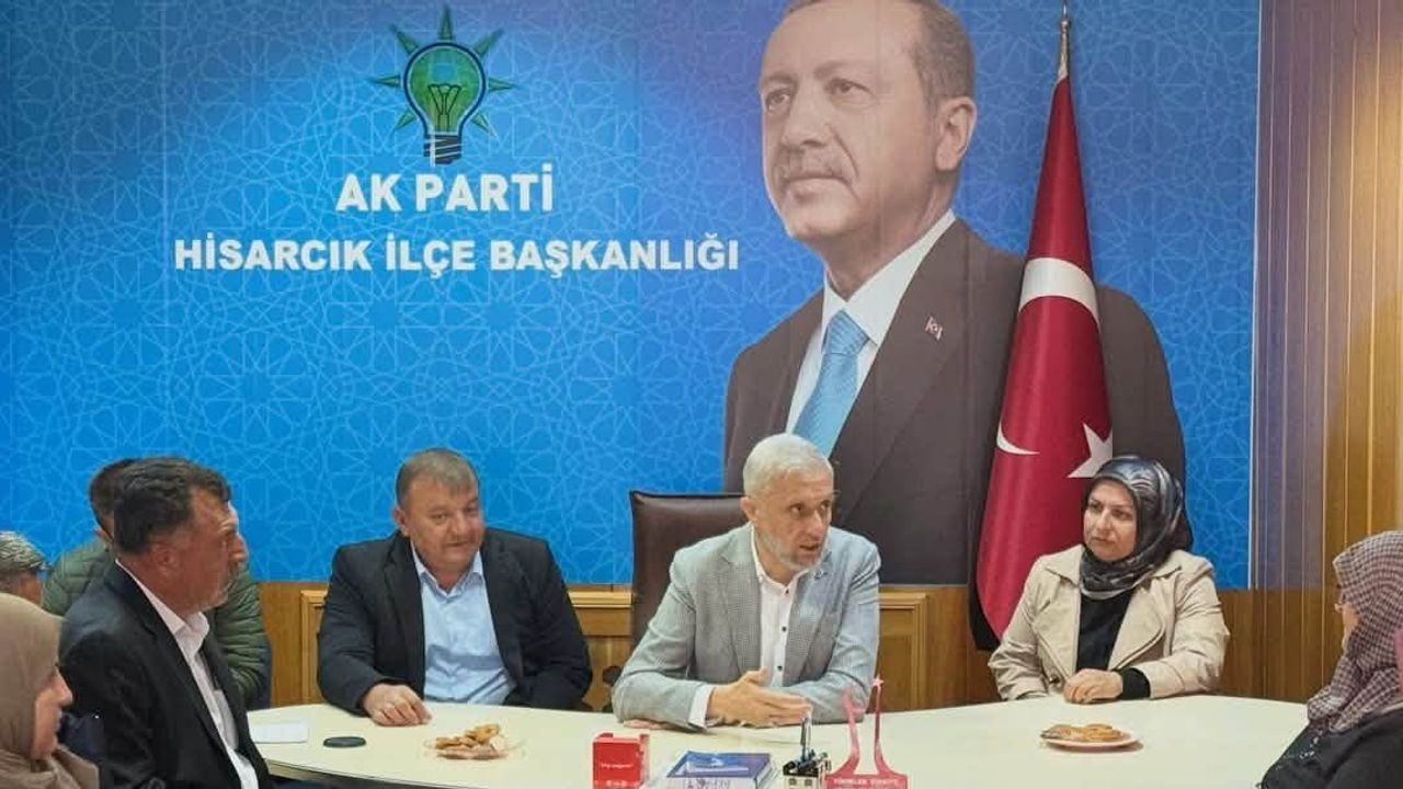 Hisarcık’ta teşkilat üyeleri hizmet ve öncelikleri tartıştı