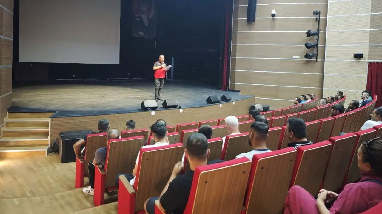 Hükümlülere çevre eğitimi verildi: doğaya saygı ve geri dönüşüm vurgulandı