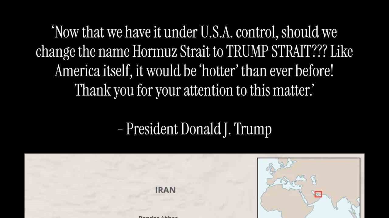 Hürmüz boğazı tartışması: başkanın 'Trump Boğazı' önerisi diplomatik gerilim mi?