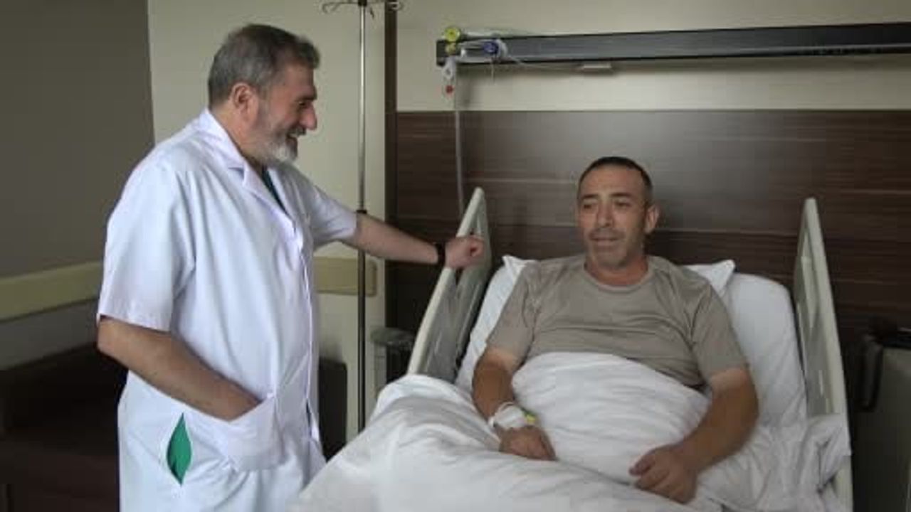 İç organları ters yerleşen işçi ameliyatla sağlığına kavuştu