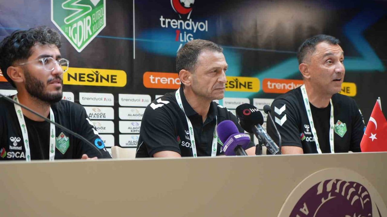 iğdır fk teknik sorumlusu maçın zorluğunu ve takımın direncini vurguladı