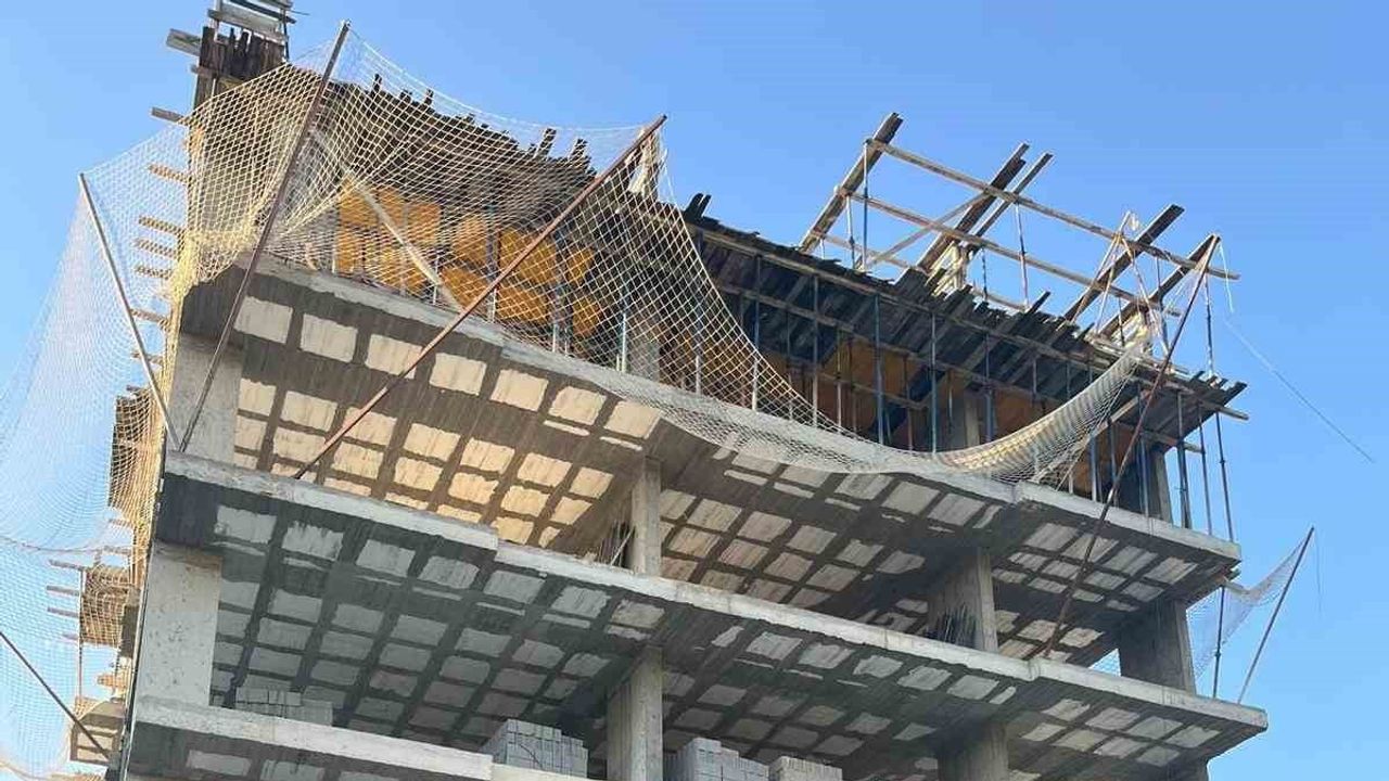 İki şantiyede ayrı kazalar: Tarsus'ta bir işçi yaşamını yitirdi