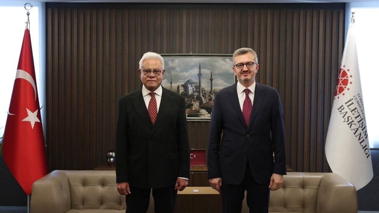 İletişimde yeni iş birliği vurgusu: Duran ile Pakistan büyükelçisi bir araya geldi