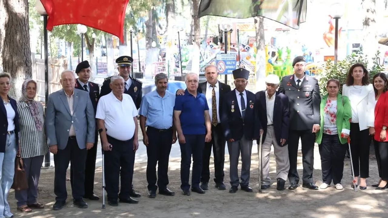 İncirliova'da kahramanların günü: gaziler ve aileleri buluştu