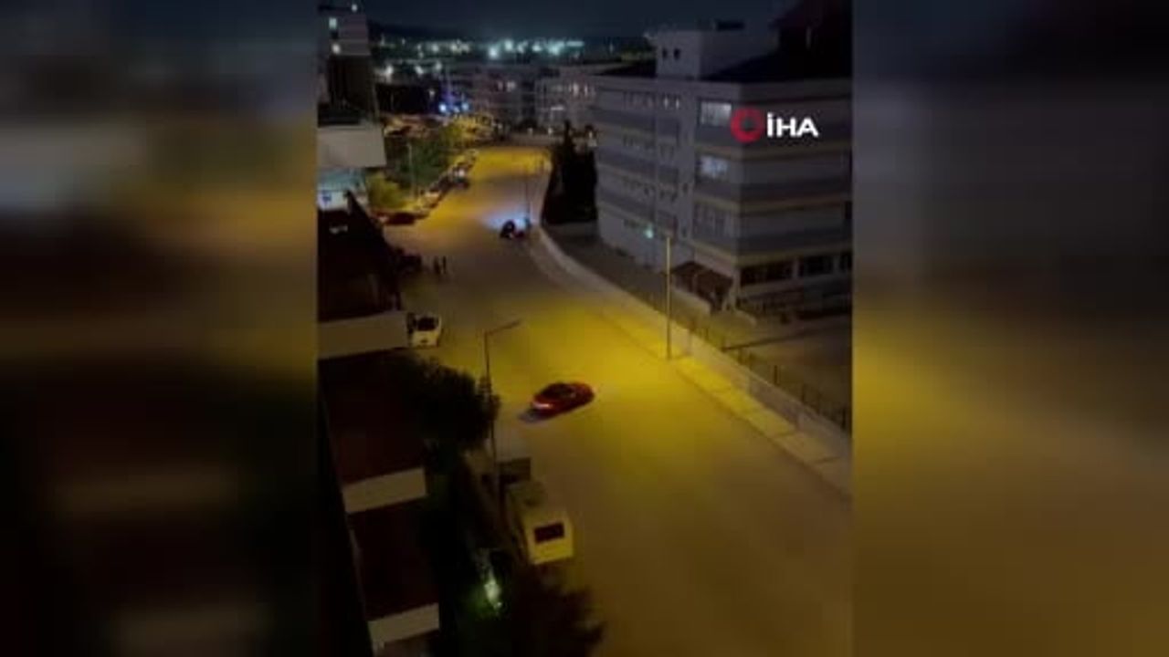 Irmak Mahallesi'nde site önlerini piste çeviren driftçilerin günlük yaşamı zorluyor