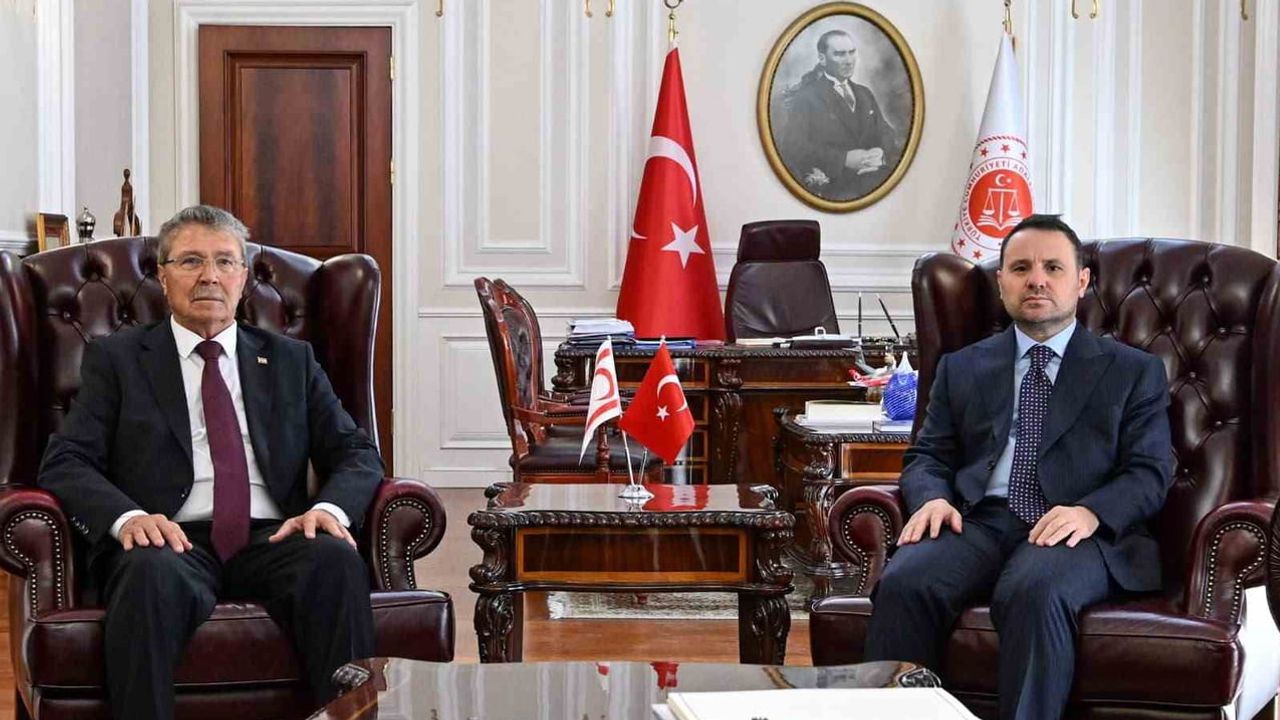 İş birliği öncelendi: Akın Gürlek ile KKTC Başbakanı Ünal Üstel'in Ankara görüşmesi