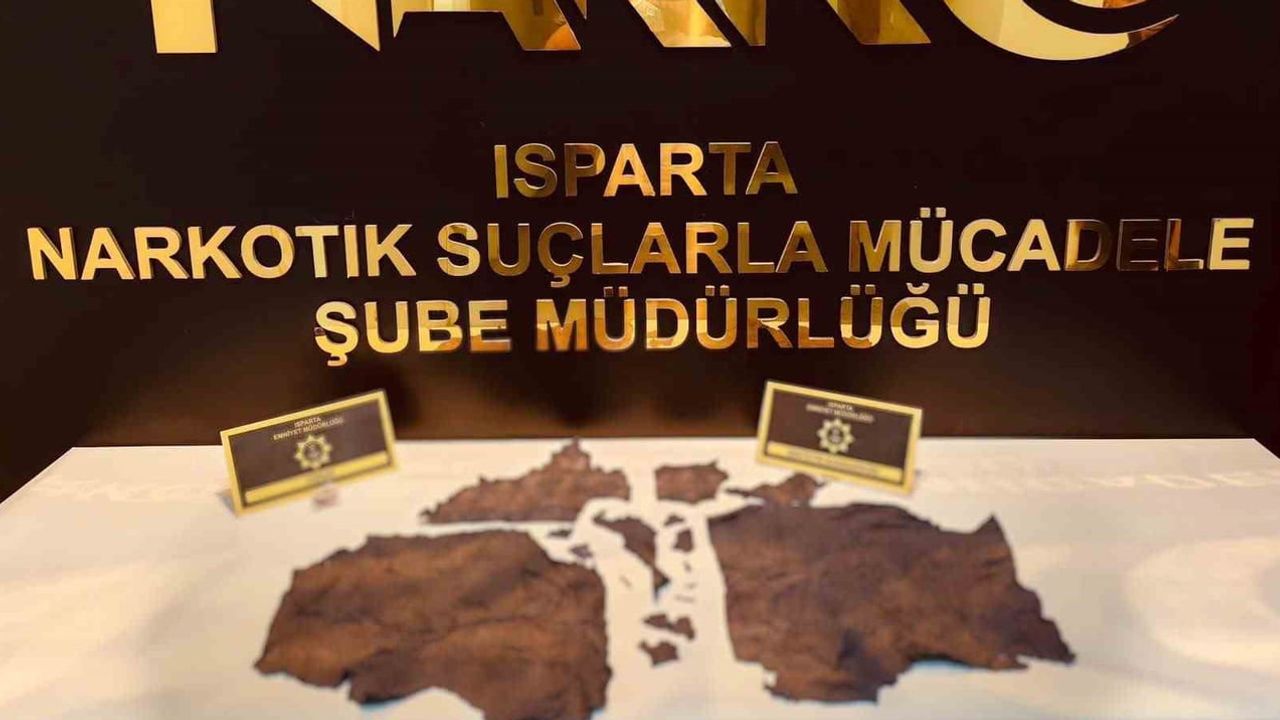 Isparta'da narkotik baskını: on binlerce sentetik madde ele geçirildi, 1 tutuklama