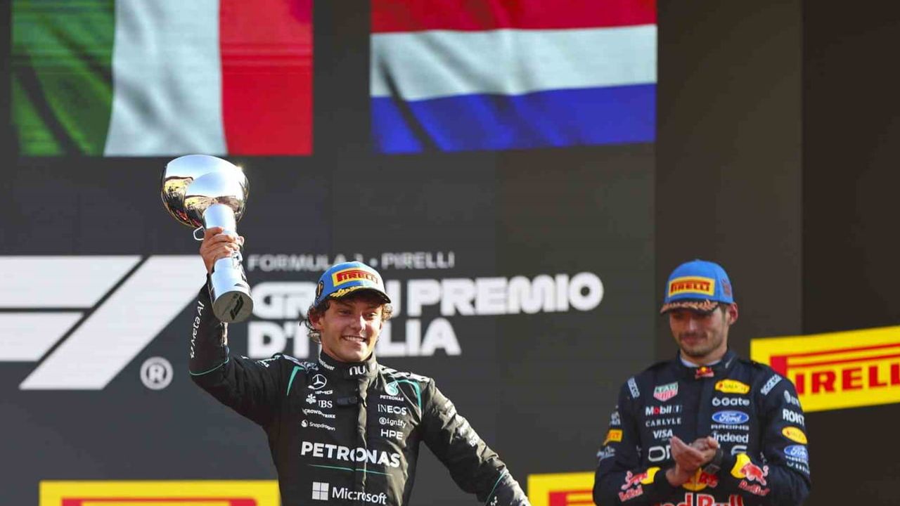 İtalyan pilot 19. sıradan gelip Monza'da zafere ulaştı