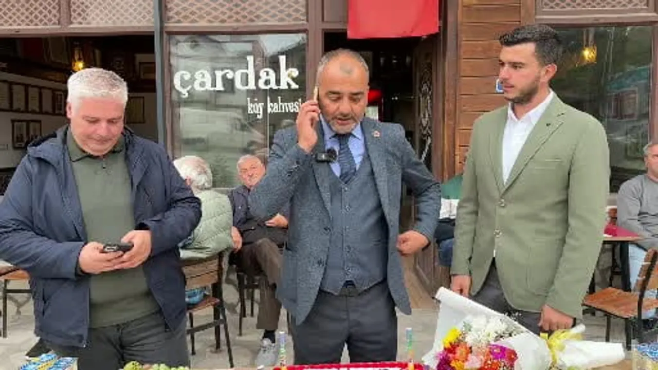 İtfaiyeye Yazıköy'den beklenmedik kutlama