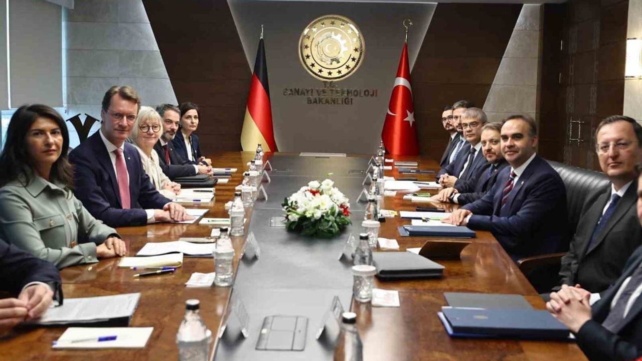 Kacır ile Wüst, Türkiye-Almanya teknoloji ve yatırımlarında yeni sayfa açtı