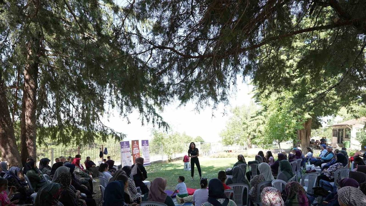Kadın dayanışması doğada: Cankurtaran yaz kampı eğitim, spor ve sanatla geçti
