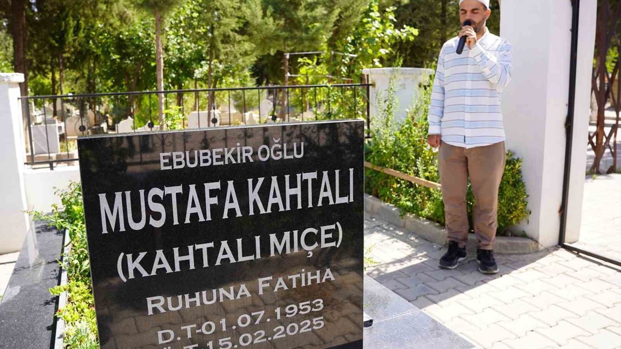 Kahtalı Mıçe için vefa buluşması mezarı başında gerçekleşti