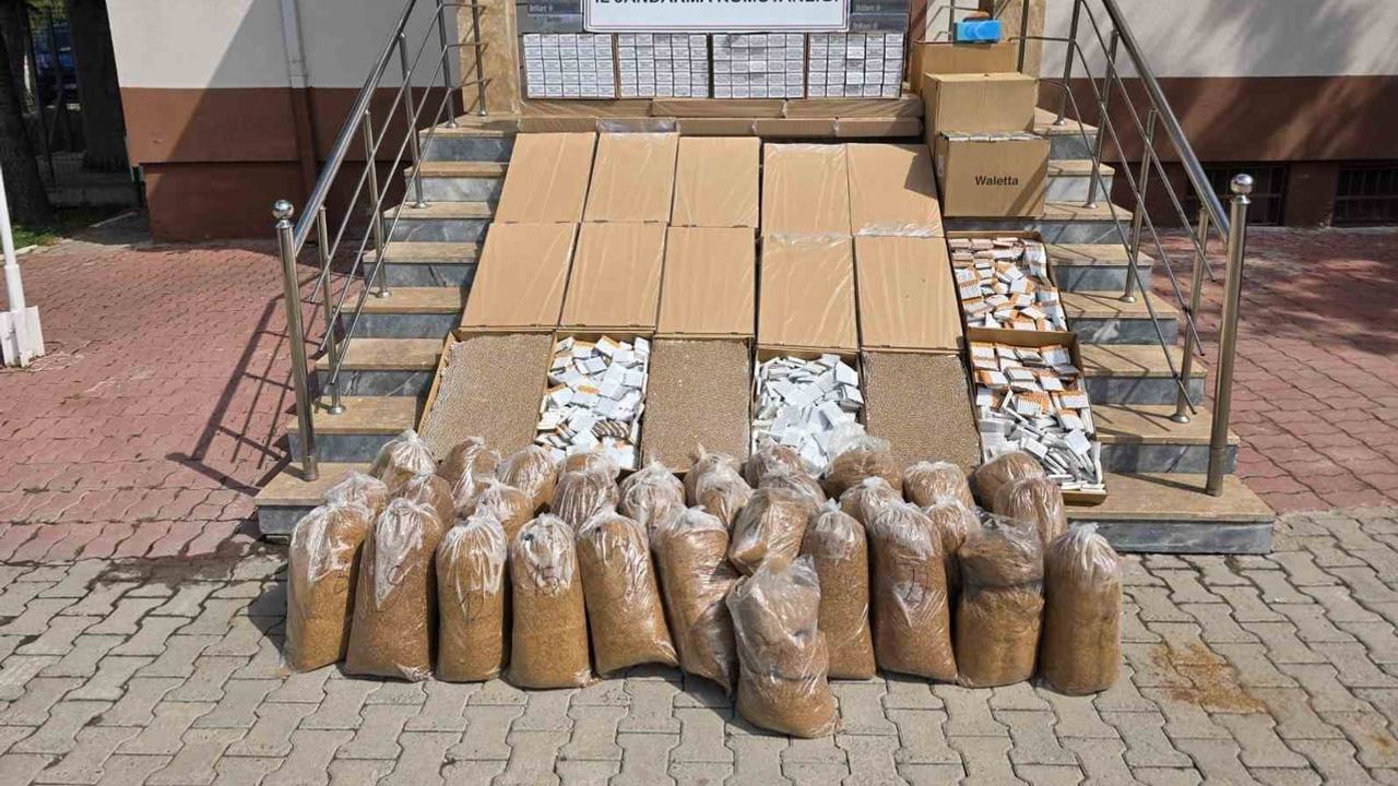 Kaman'da gizli üretim: 851 bin liralık kaçak makaron ve dolum makinesi ele geçirildi