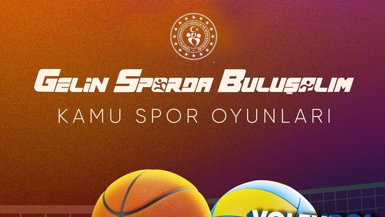 Kamu spor oyunları dördüncü kez Denizli'de başlıyor