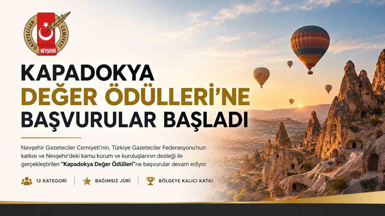 Kapadokya’ya değer katanları ödüllendirecek ödül başvuruları açıldı