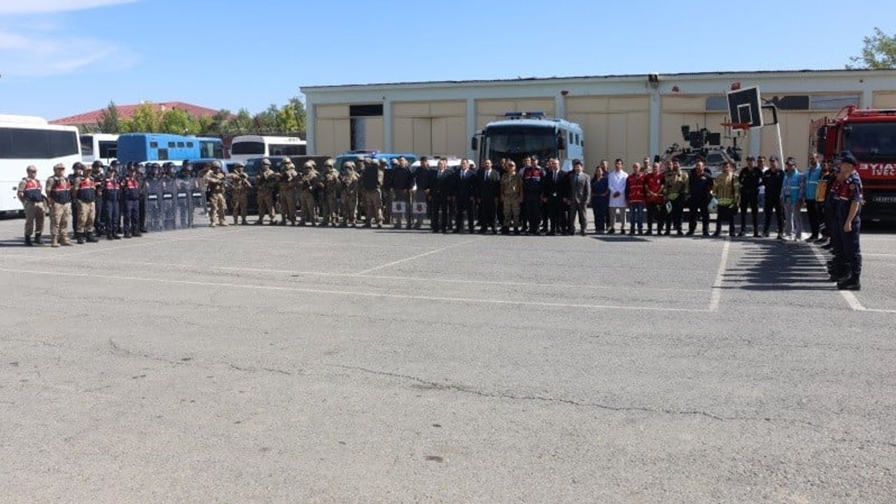 Kapsamlı senaryoyla Muş E Tipi cezaevinde olağanüstü hal denemesi