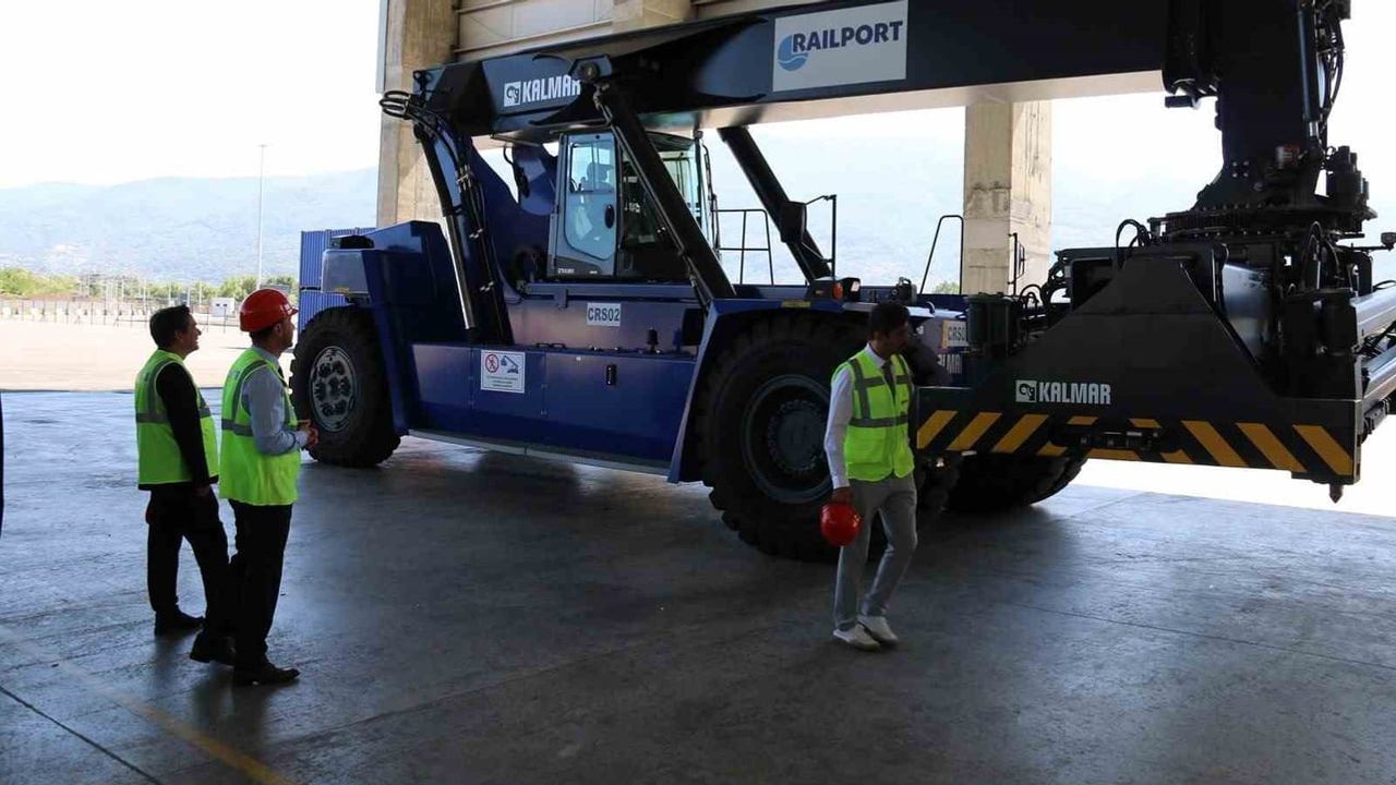Karabük için intermodal örnek Railport sahasında değerlendirildi