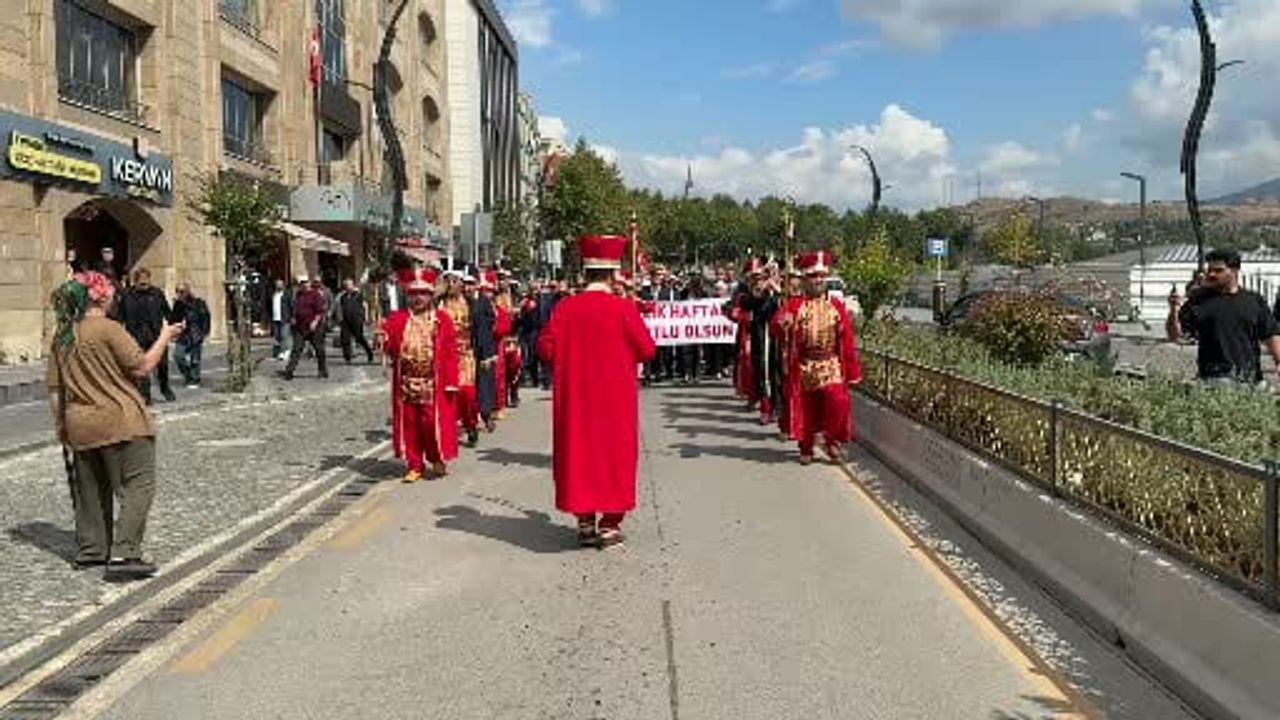 Karabük'te ahilik haftası mehter marşlarıyla anıldı