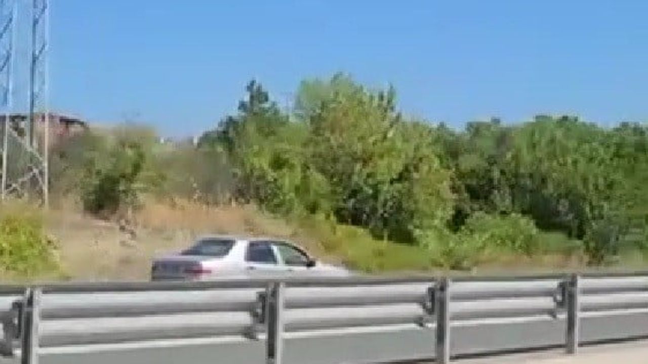 Karabük'te iki ayrı trafik tehlikesi: ters yön ve tünelde hatalı sollama