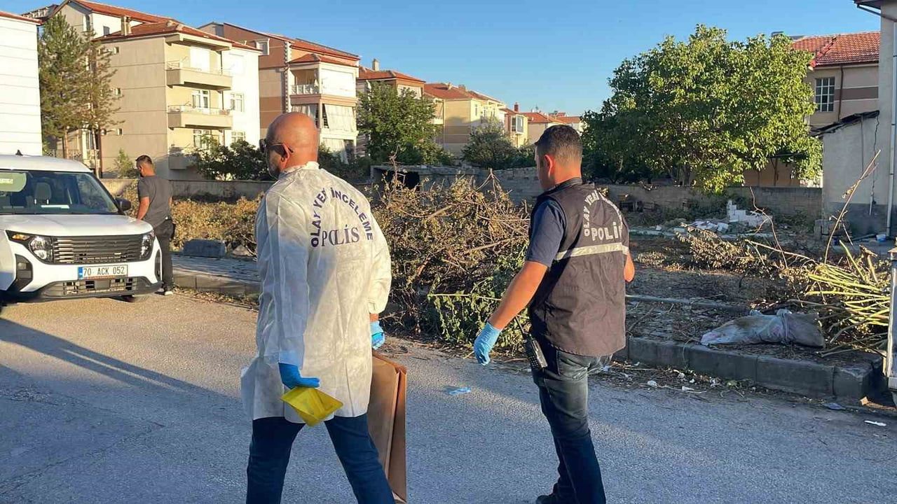 Karaman'da bahçede pompalı tüfek bulundu