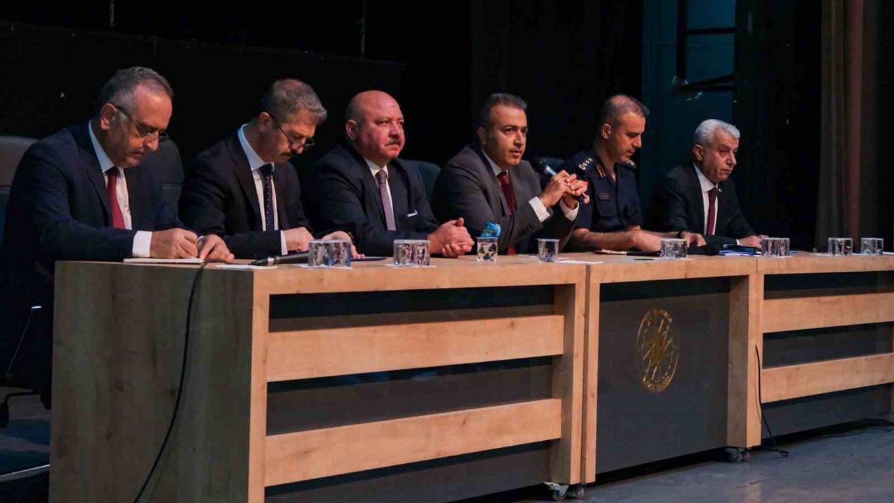 Karaman'da yeni eğitim yılına güvenli başlangıç için kurumlar bir araya geldi