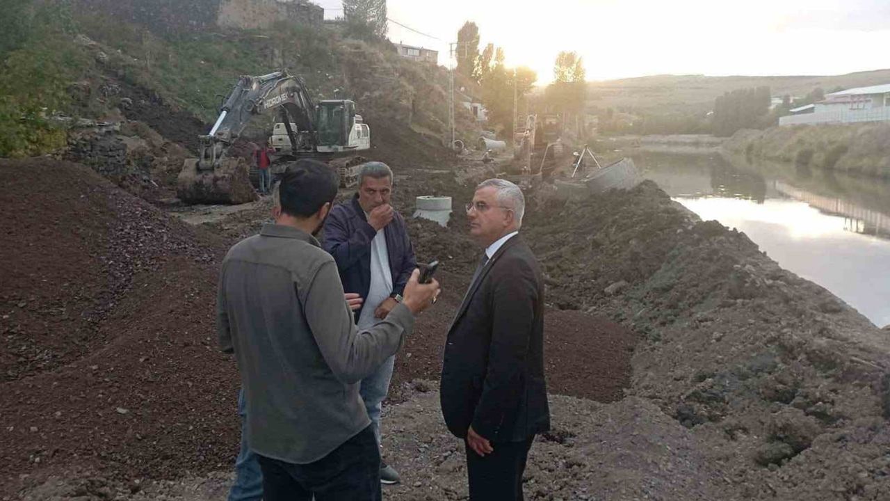 Kars’ta atıksu altyapısına yeni adım: kollektör hattında çalışmalar sürüyor