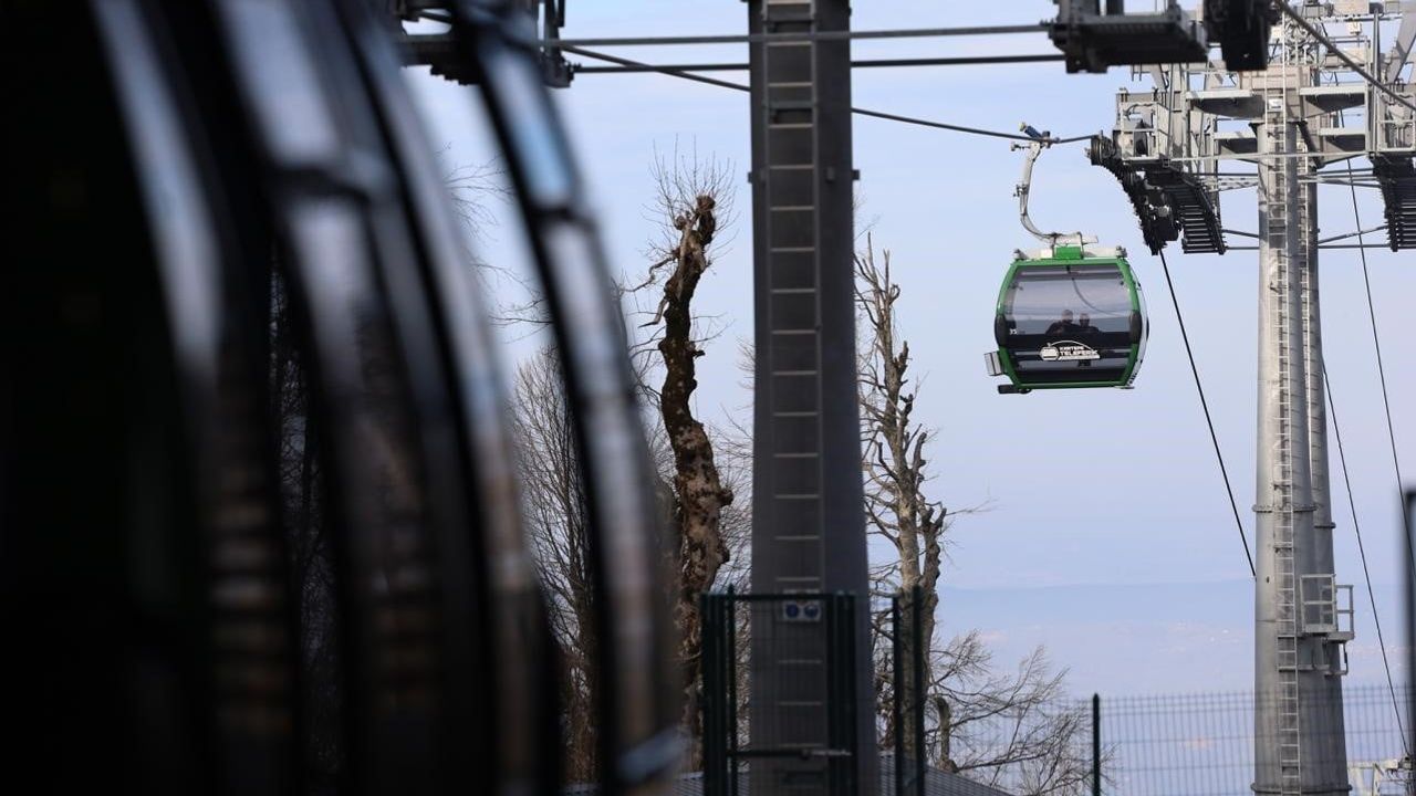 Kartepe teleferiği eylül bakımında: hat iki hafta hizmet dışı kalacak