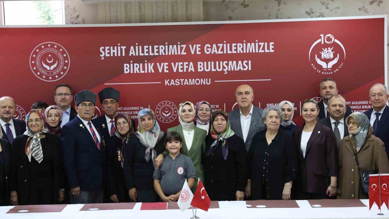 Kastamonu'da vefa toplantısı: şehit aileleri ve gazilerle yeni güvenlik vizyonu