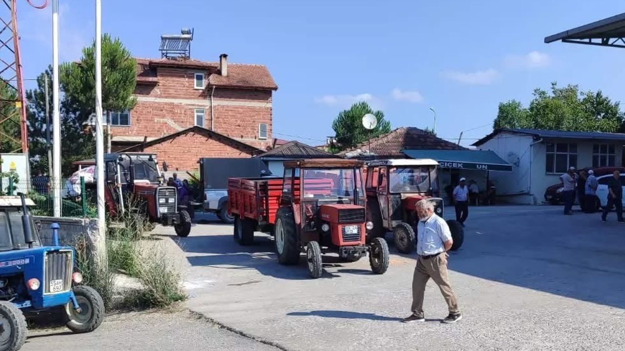 Kavak'ta TMO geçici merkezinde 2 bin 20 ton buğday teslimiyle alımlar sona erdi