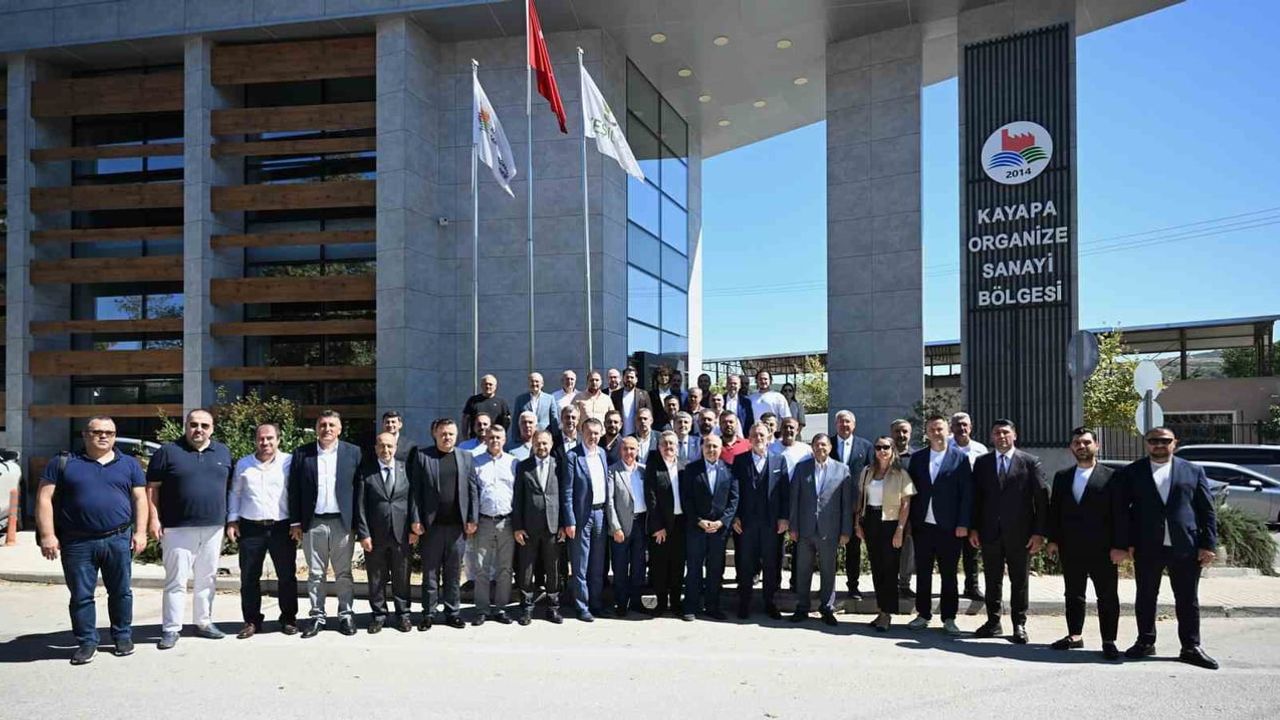 Kayapa OSB'de sanayicilerle buluşma: yatırımlarla Bursa'nın geleceği planlandı