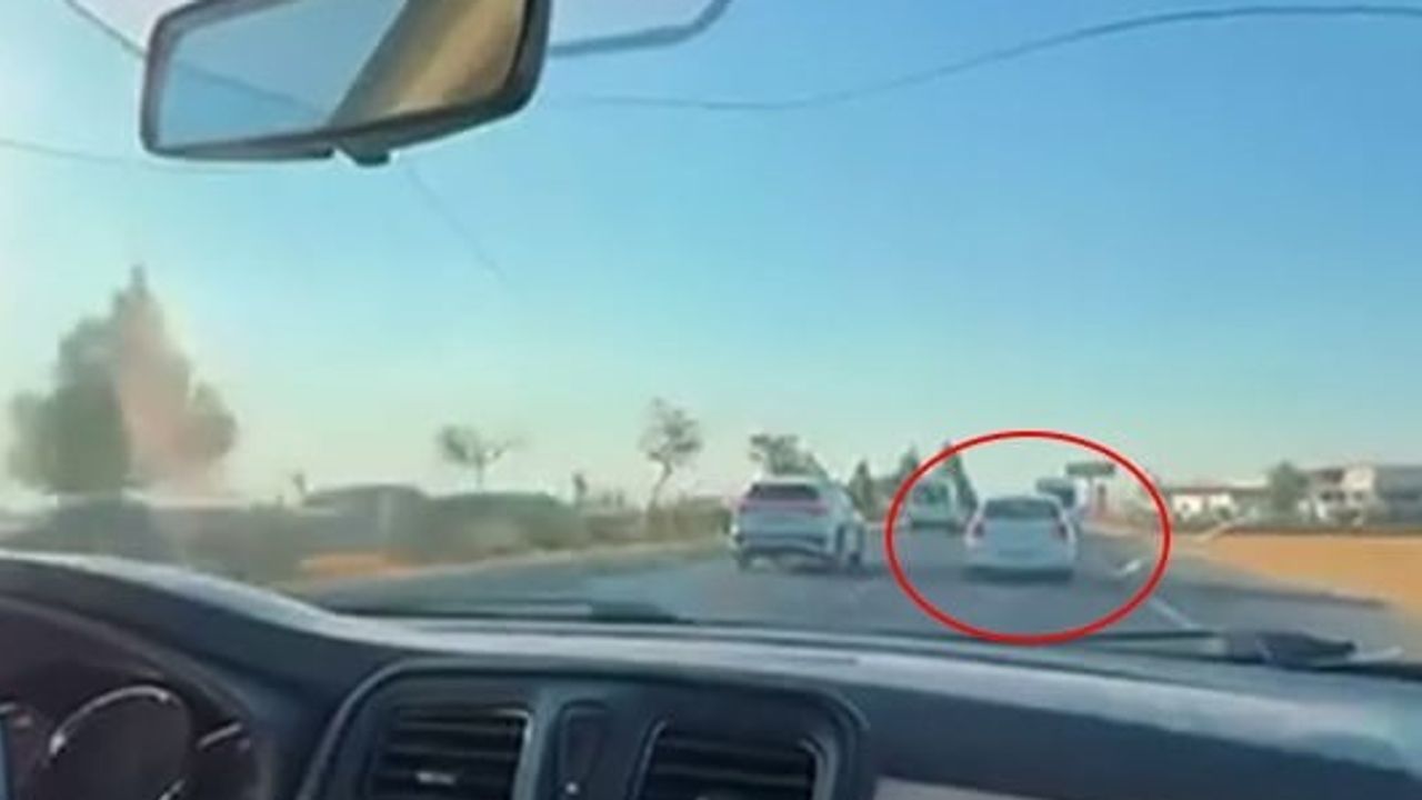 Kayapınar'da makas atan sürücü trafikte güvenliği tehlikeye attı