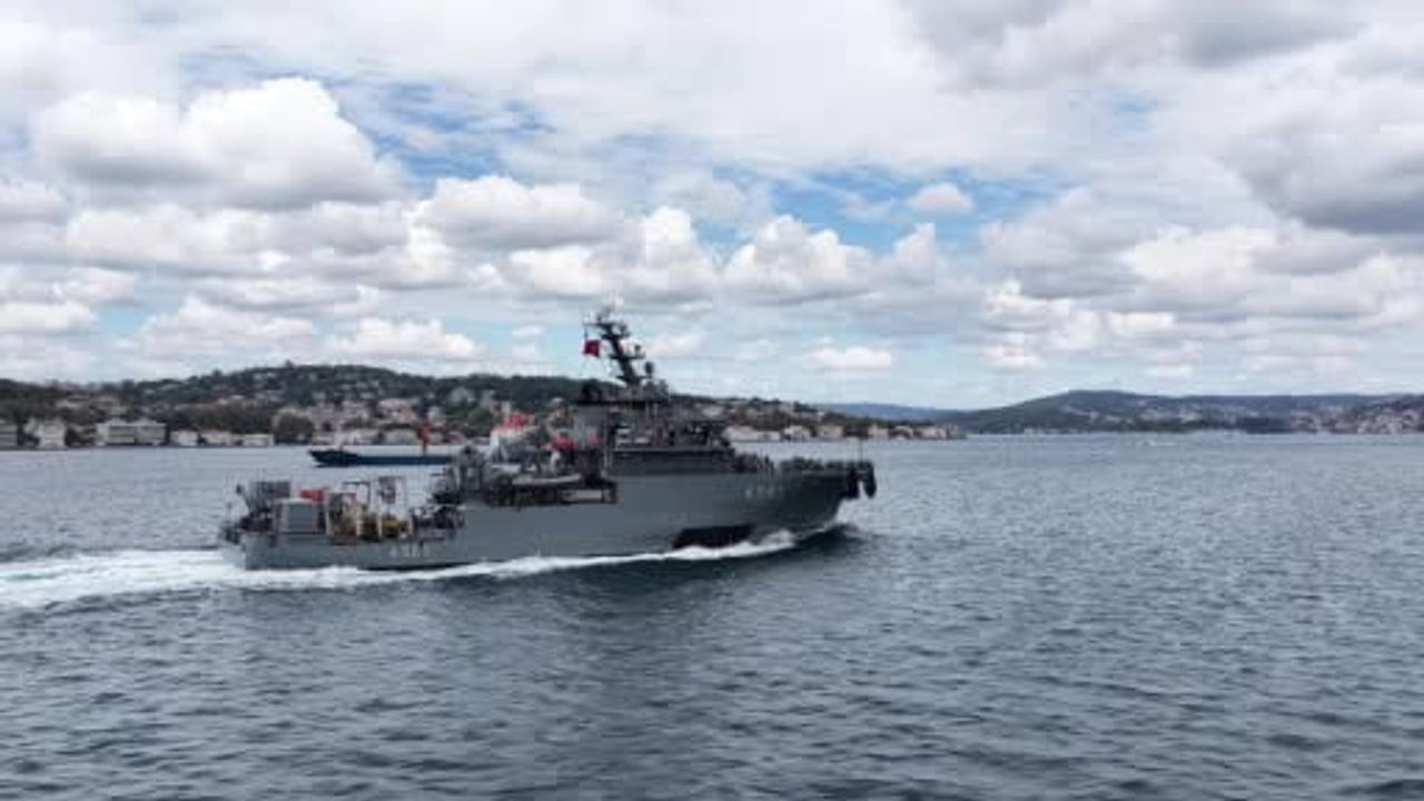 Kayıpları arayan TCG Işın görevini tamamlayıp İstanbul ana üssüne döndü