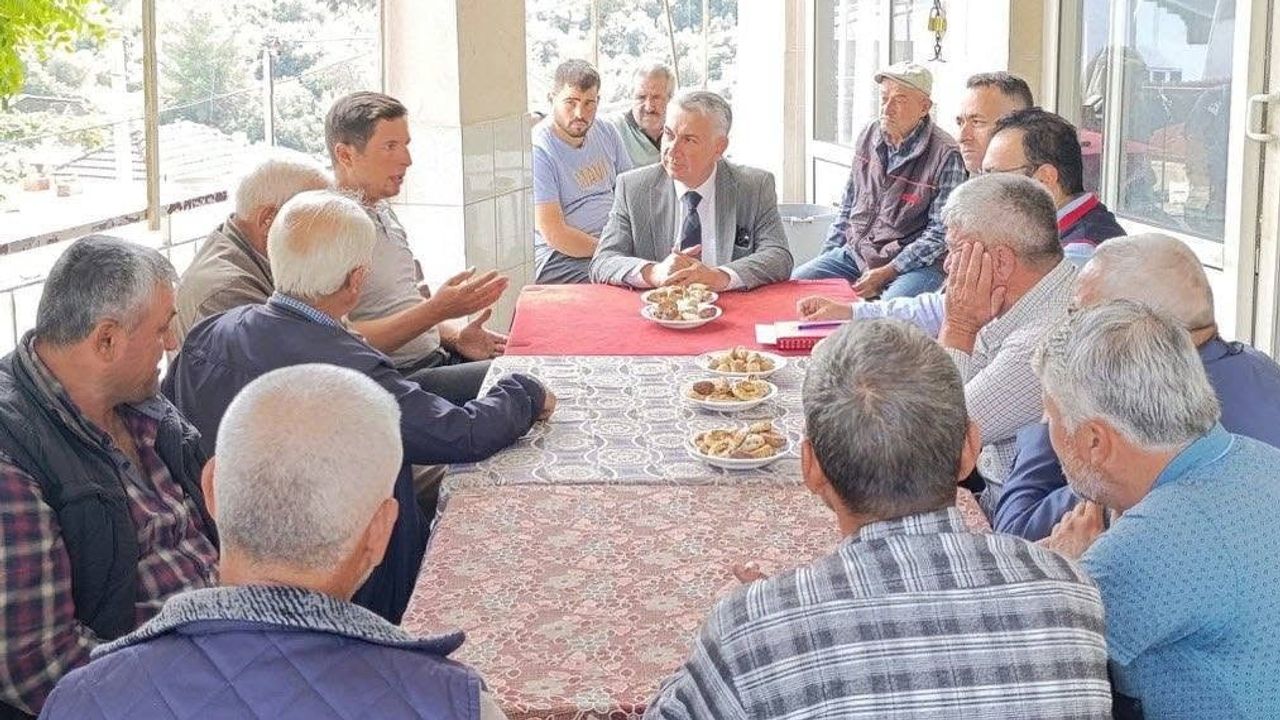 Kaymakam Abay mahalle ziyaretinde talepleri yerinde dinledi